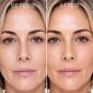 Before and after results using Luminess Color Adjusting Tinted Moisturizer SPF Kit showing smoother and more even-looking skin with a radiant finish. image number null